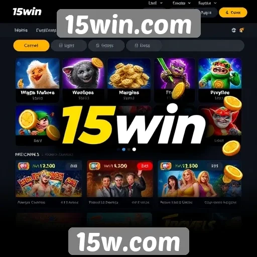 Plataforma 15win.com atrai novos jogadores anualmente